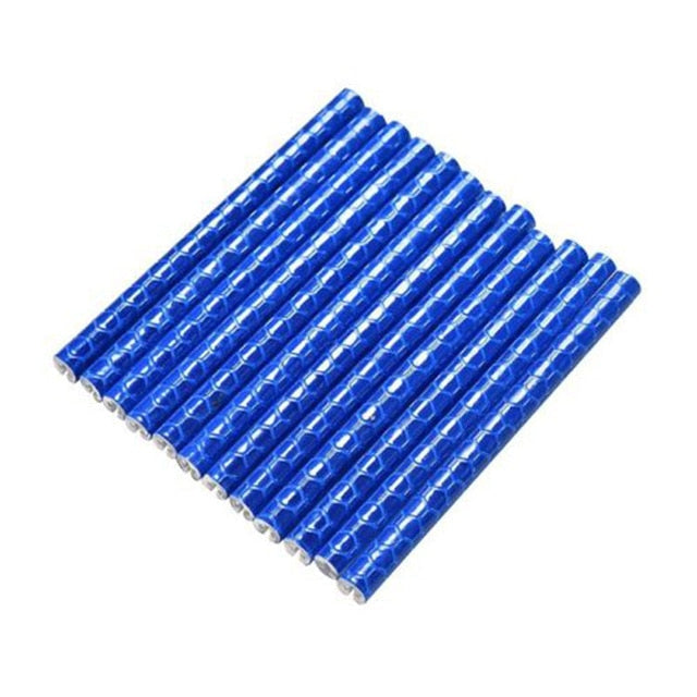 12Pcs Bicycle Wheel Rim Light Bike Reflective Strip - shop.livefree.co.uk