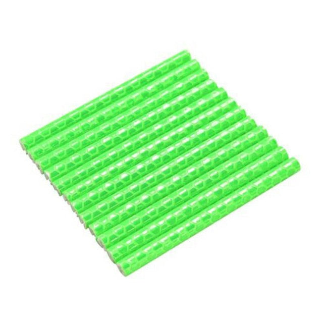 12Pcs Bicycle Wheel Rim Light Bike Reflective Strip - shop.livefree.co.uk