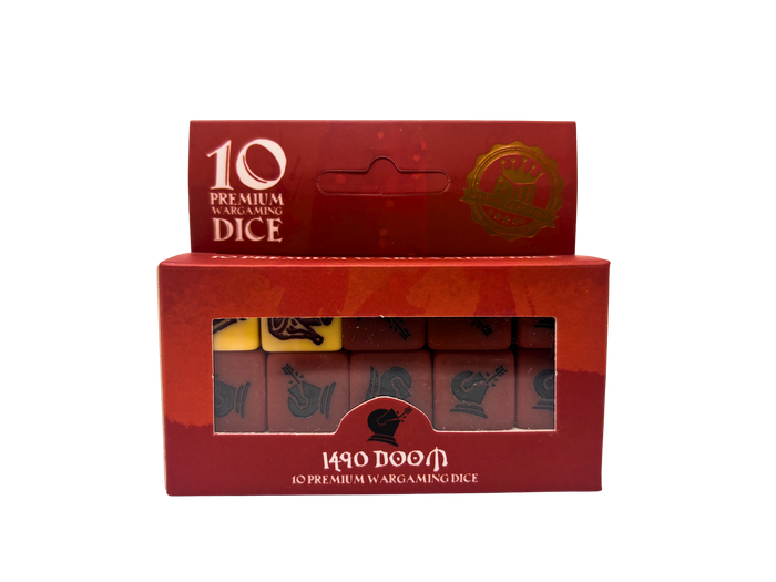 1490 Doom Dice Set | 10 Count
