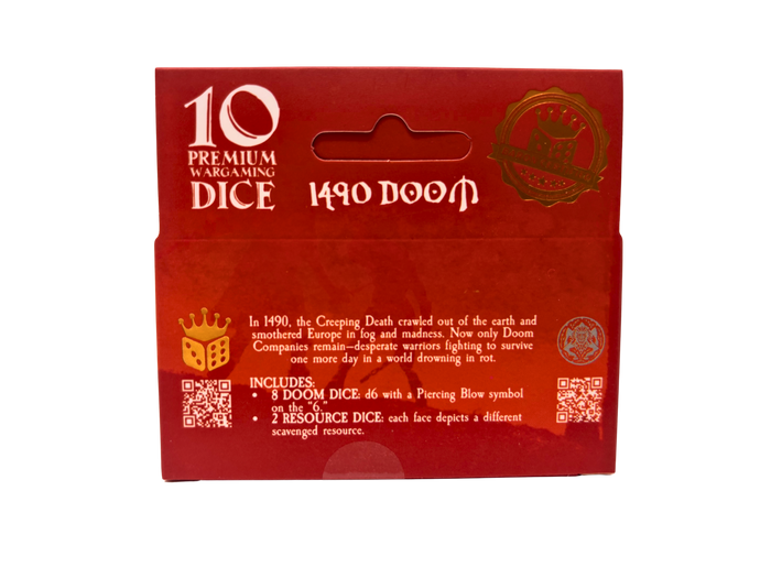 1490 Doom Dice Set | 10 Count