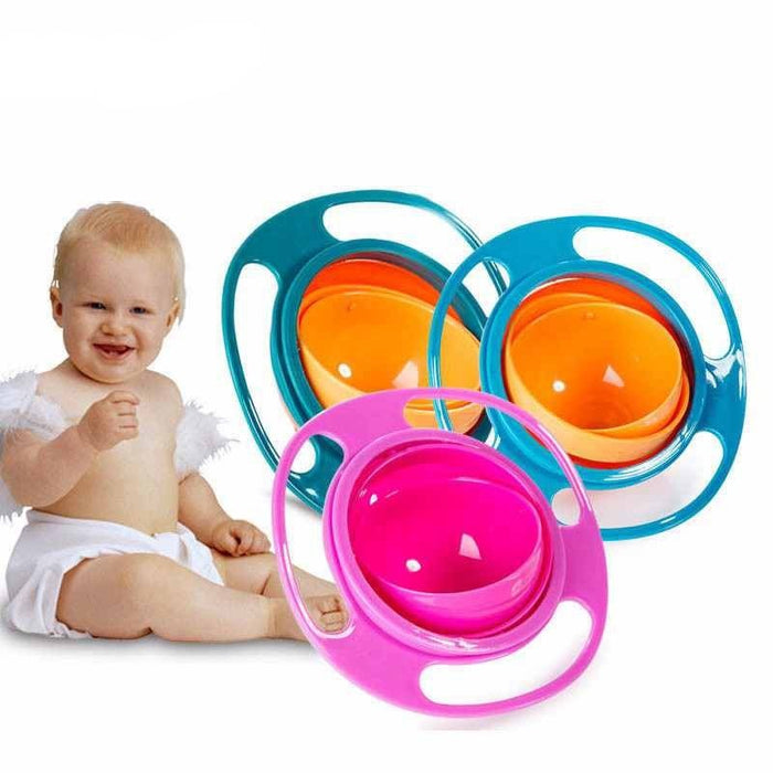 360 Rotate Universal Spill-proof Bowl Dishes - Livefree