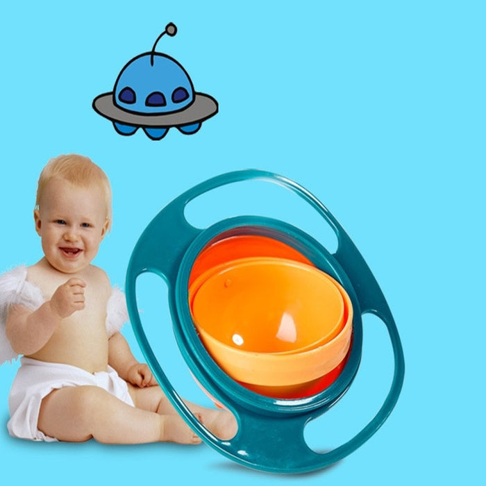 360 Rotate Universal Spill-proof Bowl Dishes - Livefree