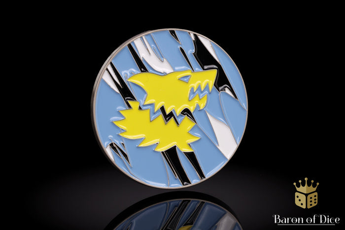 40mm Baron's Coin™ | Snow Wolf