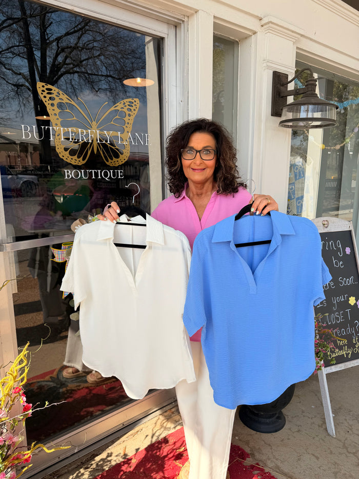 Airflow Vneck Blouses