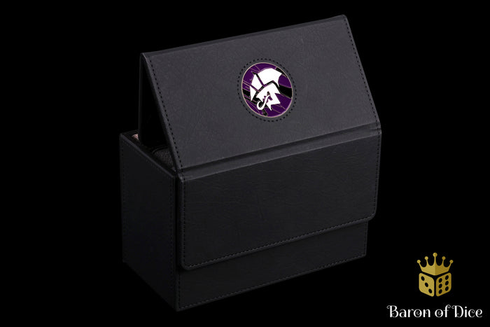 Alien | Purple | Wargaming & Datasheet Box | Baron's Coin™ Compatible