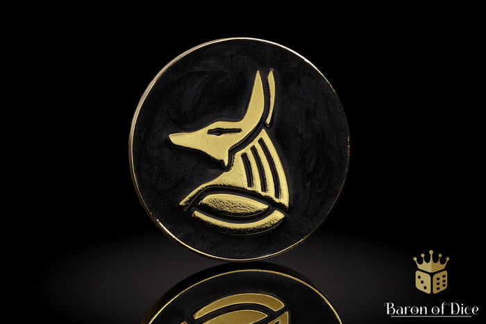 Anubis | Metal Combat Gauge | Baron Coin™ Compatible