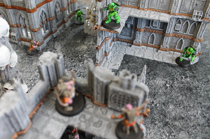 Ashen Wastelands | Neoprene Battle Mat with Bag | Baron of Dice