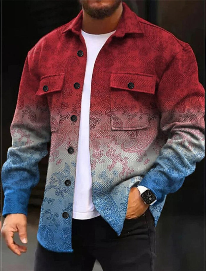 Autumn And Winter Long Sleeve Pocket Men's Shirt - Livefree