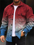 Autumn And Winter Long Sleeve Pocket Men's Shirt - Livefree