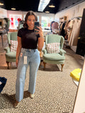 Back To School Raw Hem Light Jean