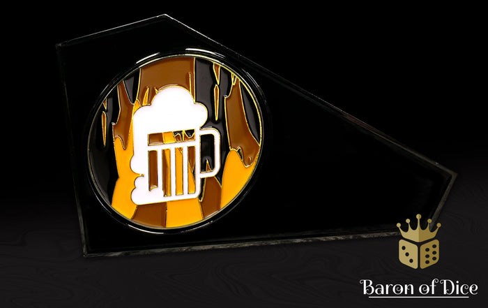 Beer Mug | Metal Combat Gauge | Baron Coin™ Compatible