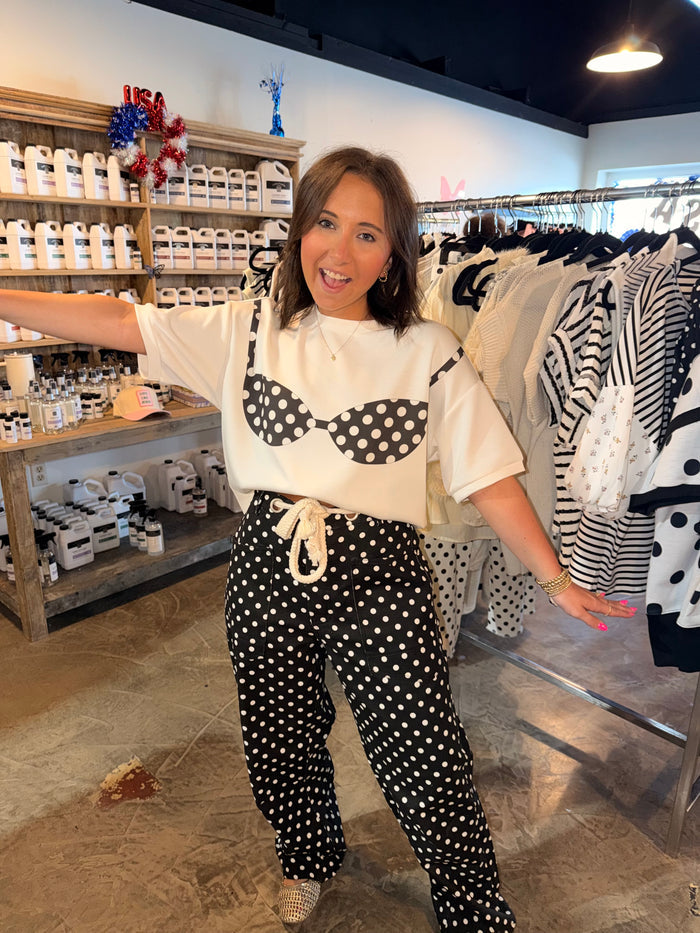 Bikini Polka Dot Top