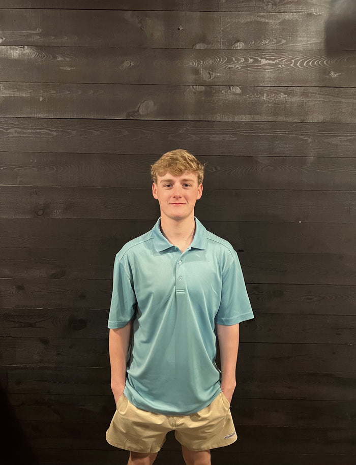 Black Eco Performance Men’s Polo