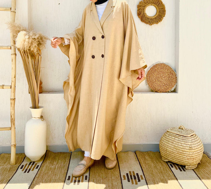 Blazer buttoned Poncho . - Livefree