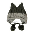 BomHCS Cute Fox Ears Beanie Winter Warm 100% Handmade Knit Hat - Livefree