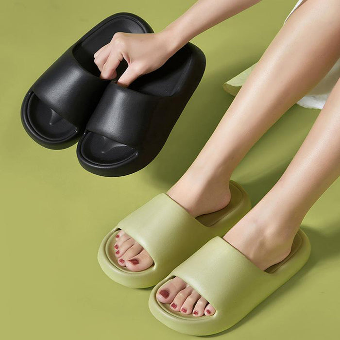 Bread Shoes Home Slippers Non-slip Indoor Bathroom Slippers - Livefree