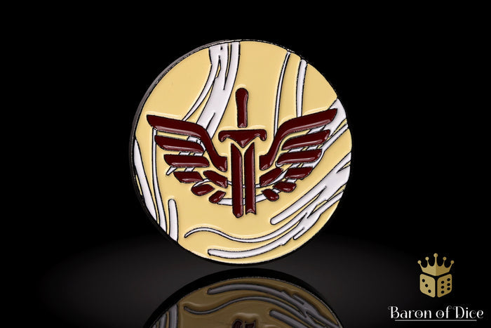 Broken Angels | Metal Combat Gauge | Baron Coin™ Compatible