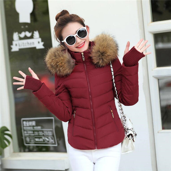 Brown Women'S Parka Jacket Winter Jacket Womens Parkas - Livefree
