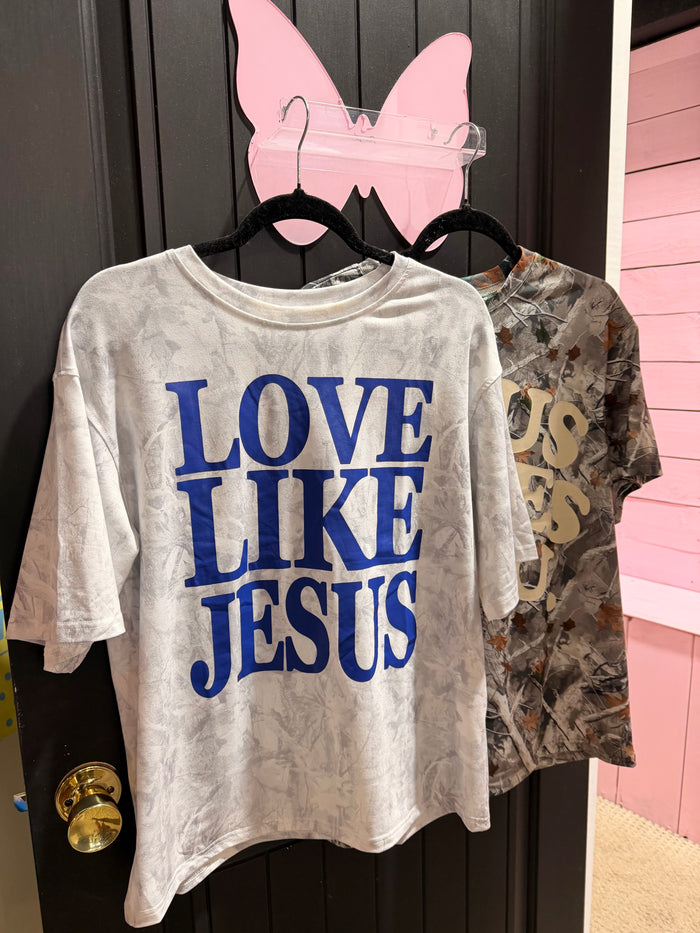 Camo Jesus Tees