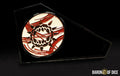 Carnage | White | Metal Combat Gauge | Baron Coin™ Compatible