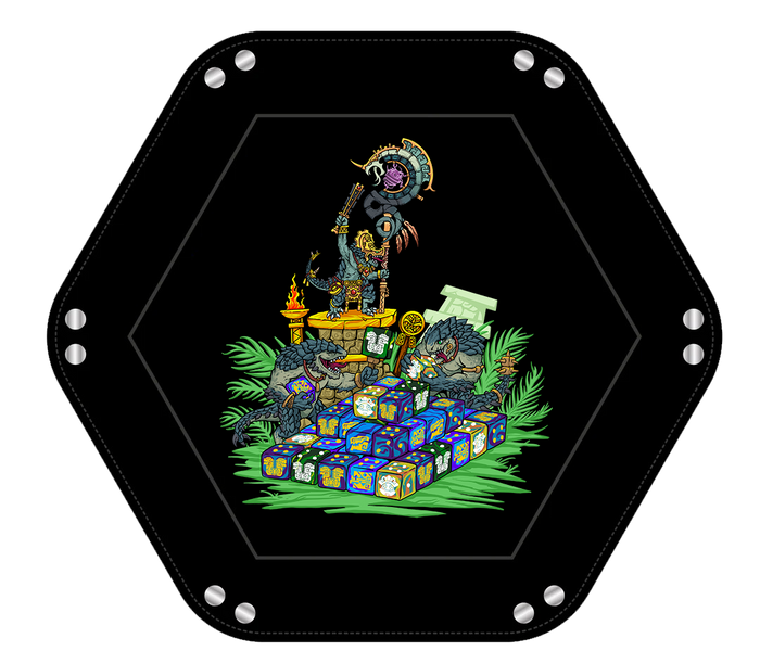 Celestial Dinosaurs | Premium Dice Tray