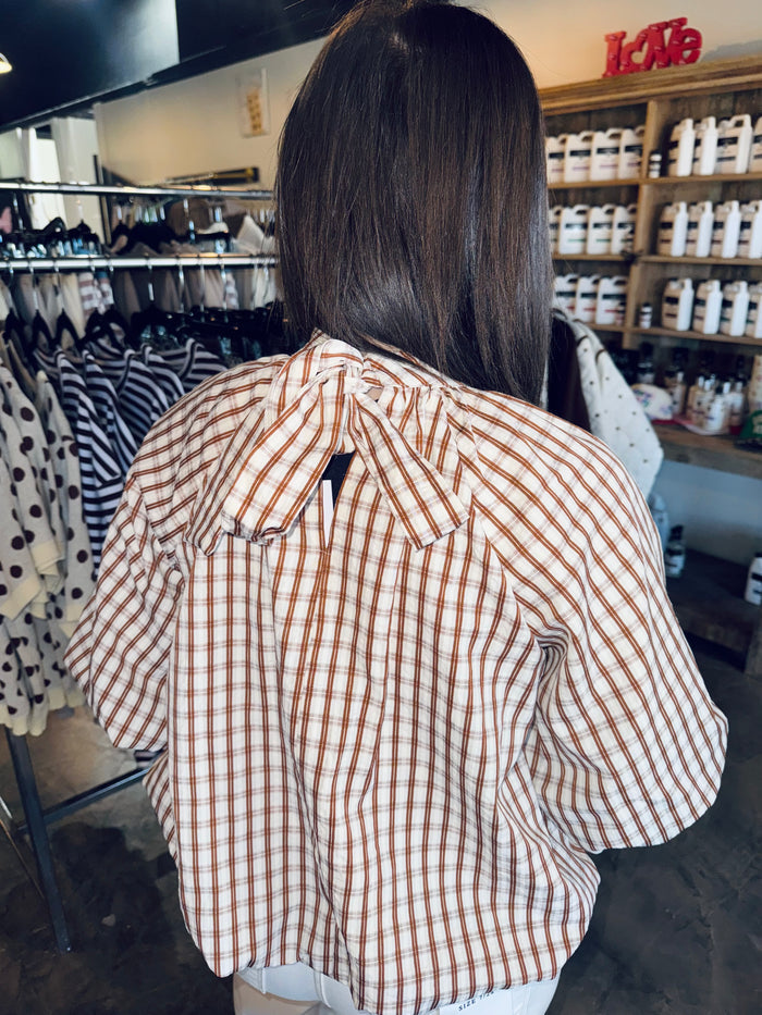Checker Balloon Top