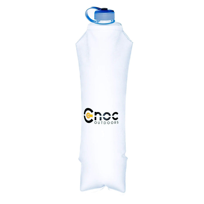 CNOC Hydriam Collapsible Flask in blue – studio view