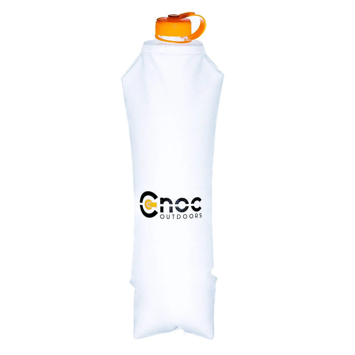 CNOC Hydriam Collapsible Flask in orange – studio view