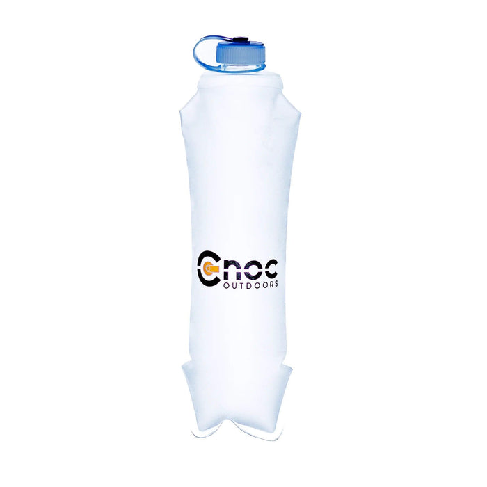 CNOC Hydriam Collapsible Flask in blue – studio view