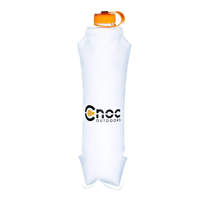 CNOC Hydriam Collapsible Flask in orange – studio view
