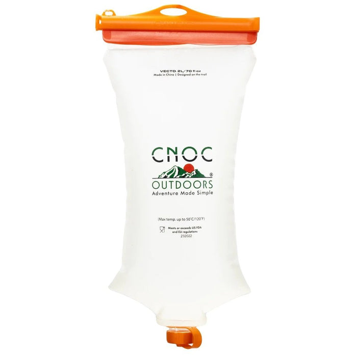 CNOC Vecto 2L Water Container in orange – studio view