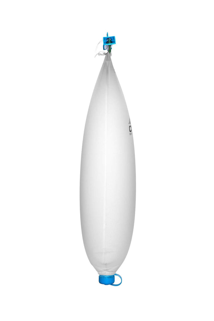 CNOC Vecto 3L Water Container rolled up, blue – studio view