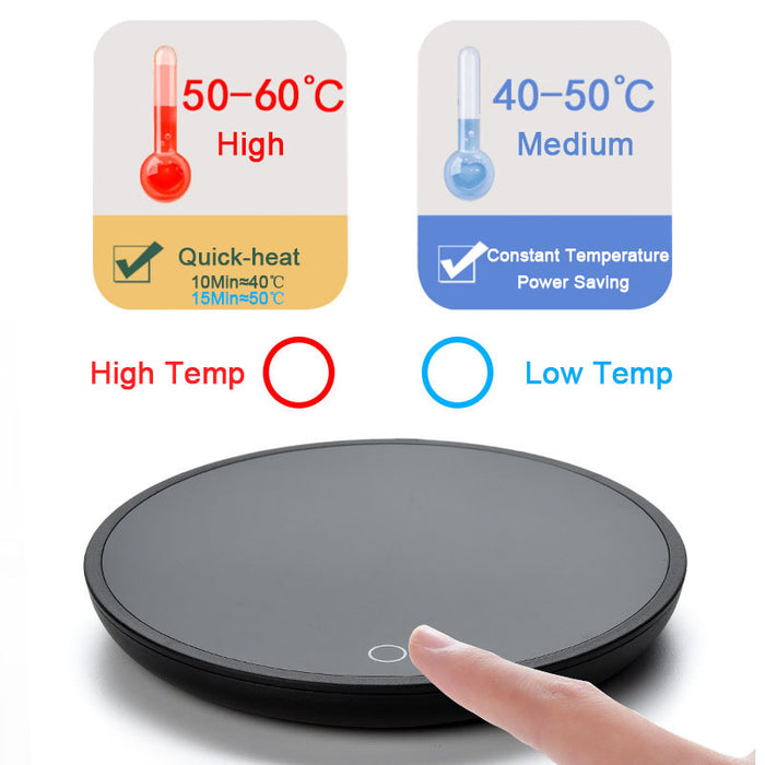 Coffee Mug Cup Warmer for Home Office Milk Tea Water Heating - Livefree