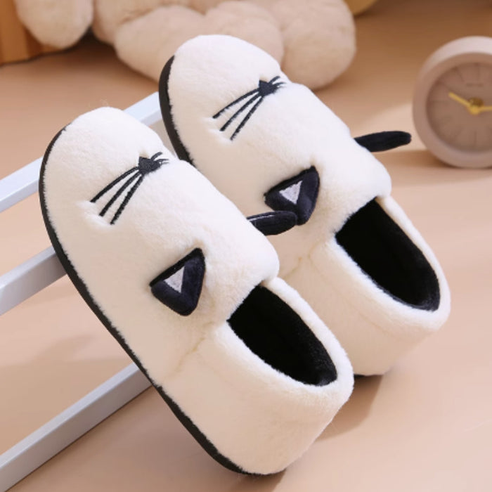 Couple Cute Cartoon Warm Postpartum Shoes For Women - Livefree