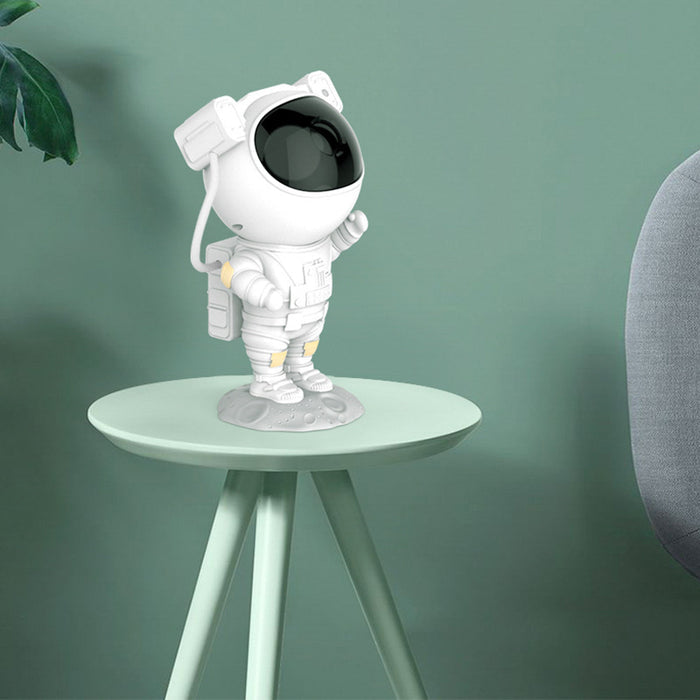 Creative Astronaut Galaxy Starry Sky Projector Nightlight USB Atmospher Bedroom Table Lamp - Livefree