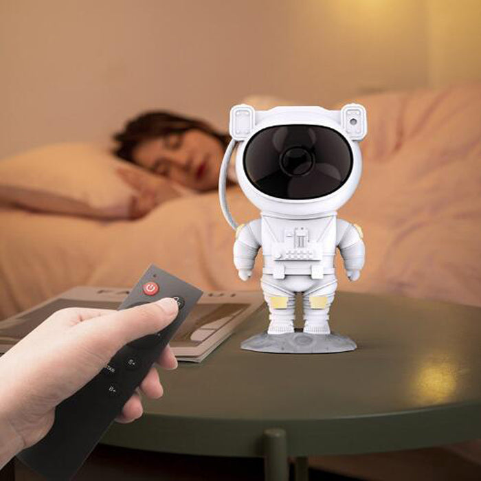 Creative Astronaut Galaxy Starry Sky Projector Nightlight USB Atmospher Bedroom Table Lamp - Livefree