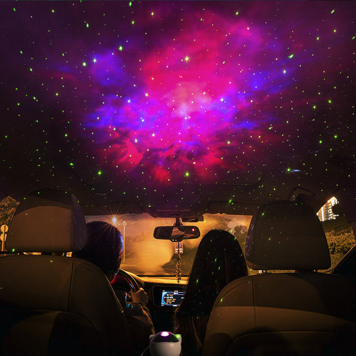 Creative Astronaut Galaxy Starry Sky Projector Nightlight USB Atmospher Bedroom Table Lamp - Livefree