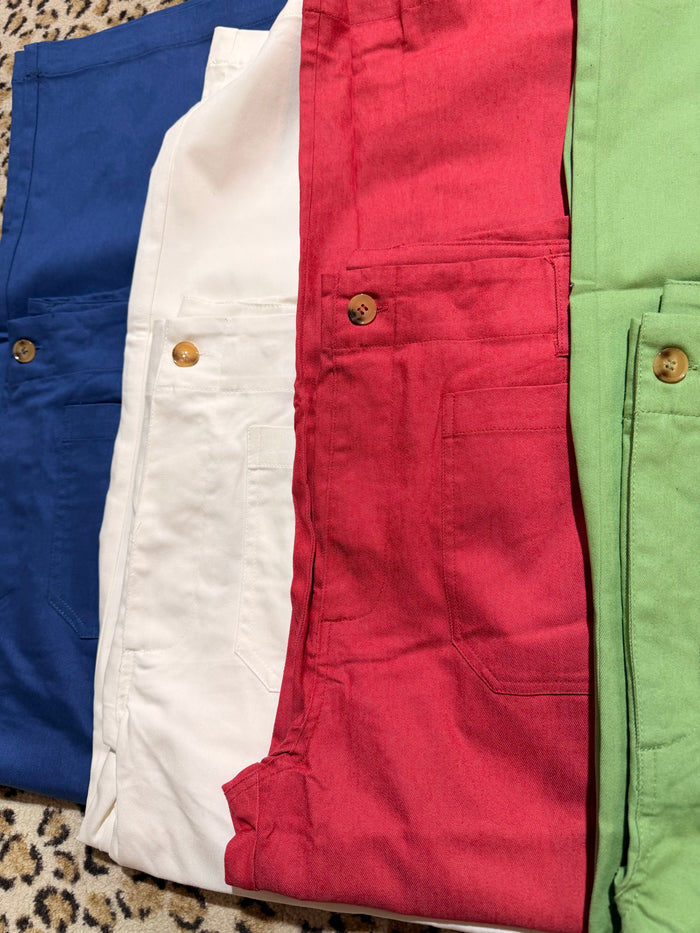 Cropped Stitch Pants Plus