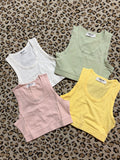 Cropped Tight Tank