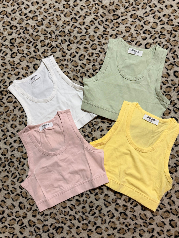 Cropped Tight Tank