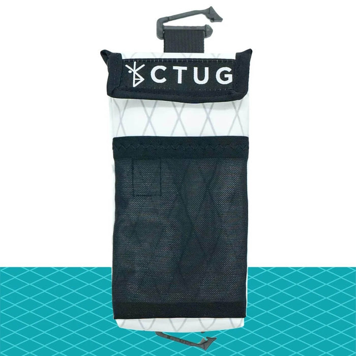 CTUG Shoulder Strap Phone Pocket with mesh top pocket – studio view