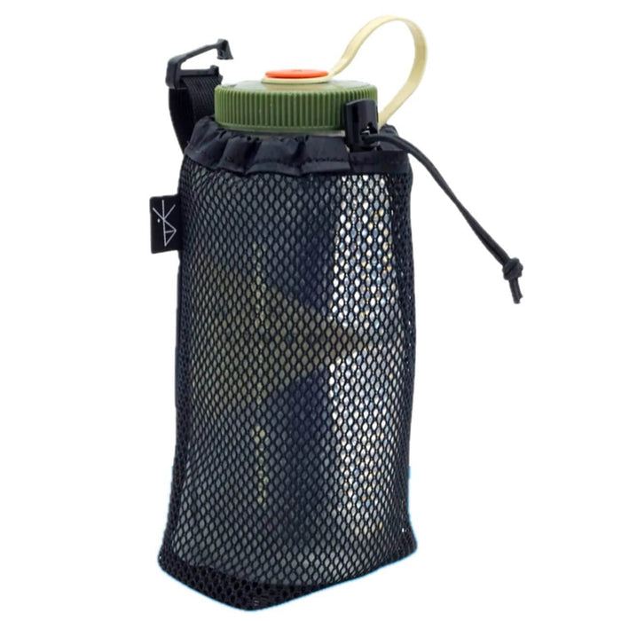 CTUG Water Bottle Sleeve empty mesh pouch – studio view