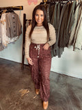 Ditsy Barrel Pant