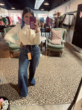 Double Button Long Jean