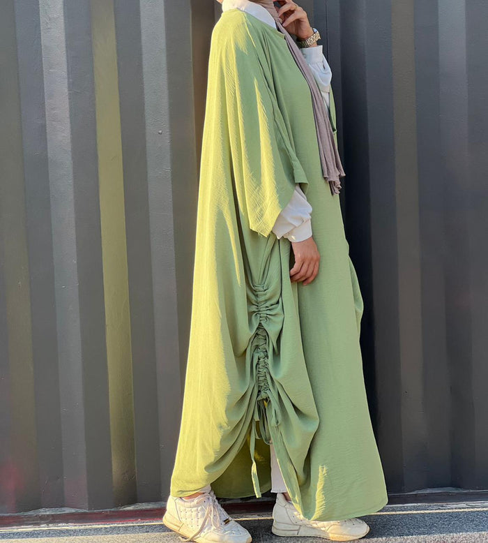 Drapped sides oversized dress - Livefree