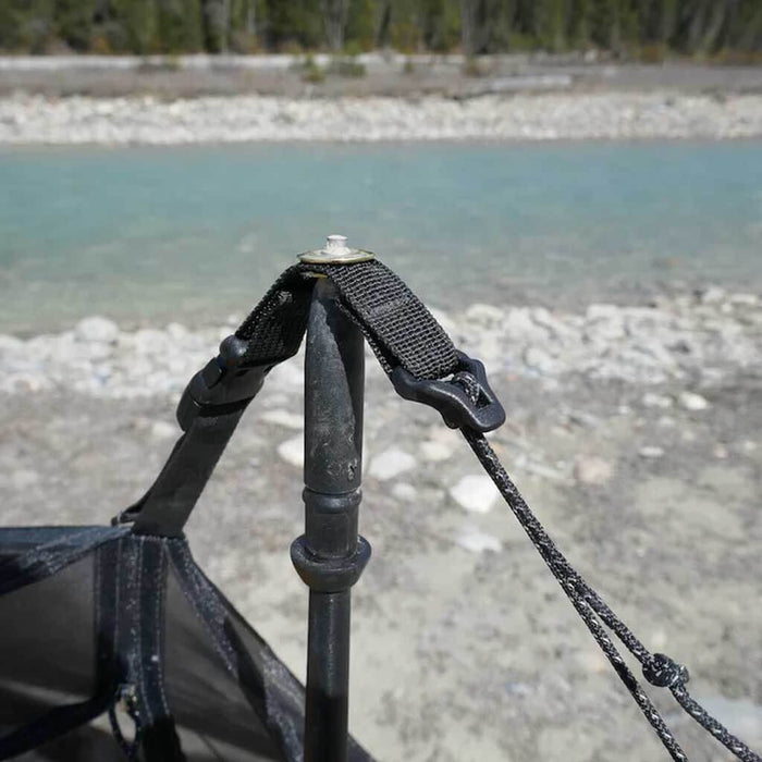 Durston X-Mid Stargazer Kit apex and trekking pole detail