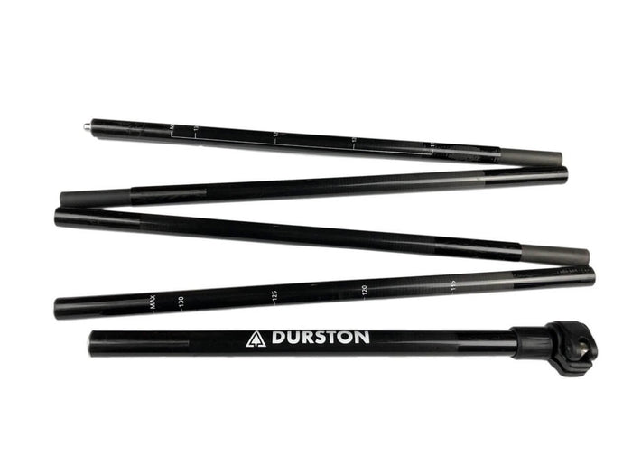 Durston Z-Flick folding tent pole – unfolded studio view