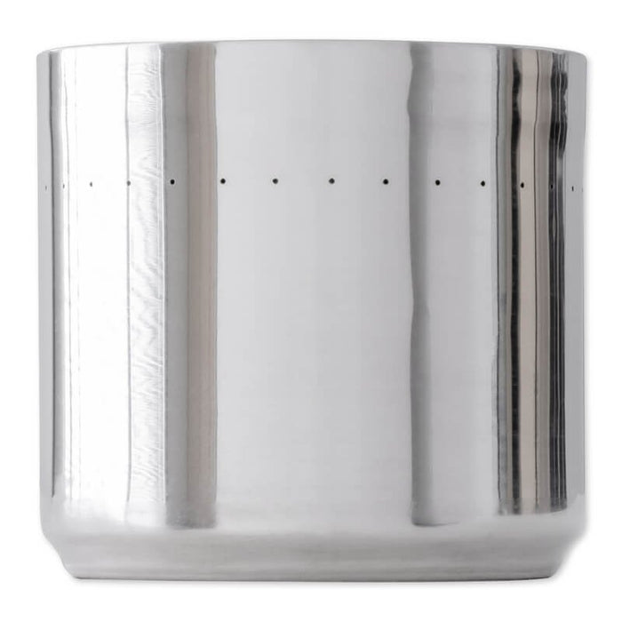 EMO Outdoor alcohol stove – outer windscreen sleeve, studio side view