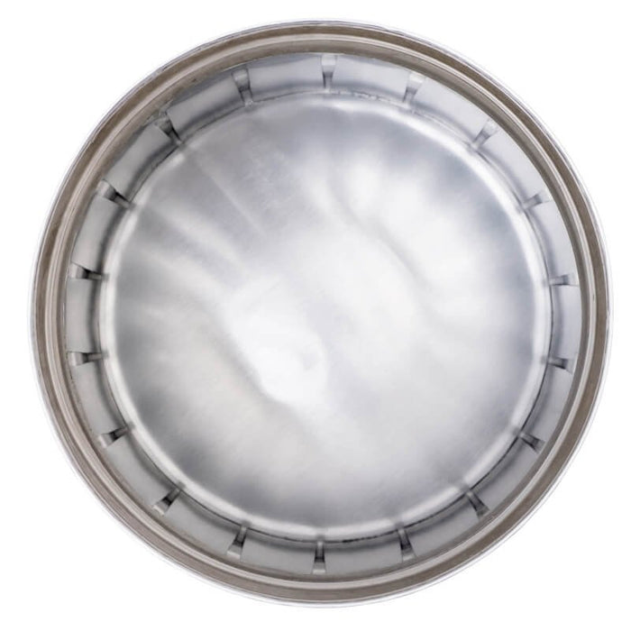 EMO Outdoor alcohol stove – top view of the burner jet ring, studio