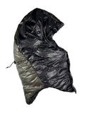 Enlightened Equipment Torrid Hood in black – side studio view